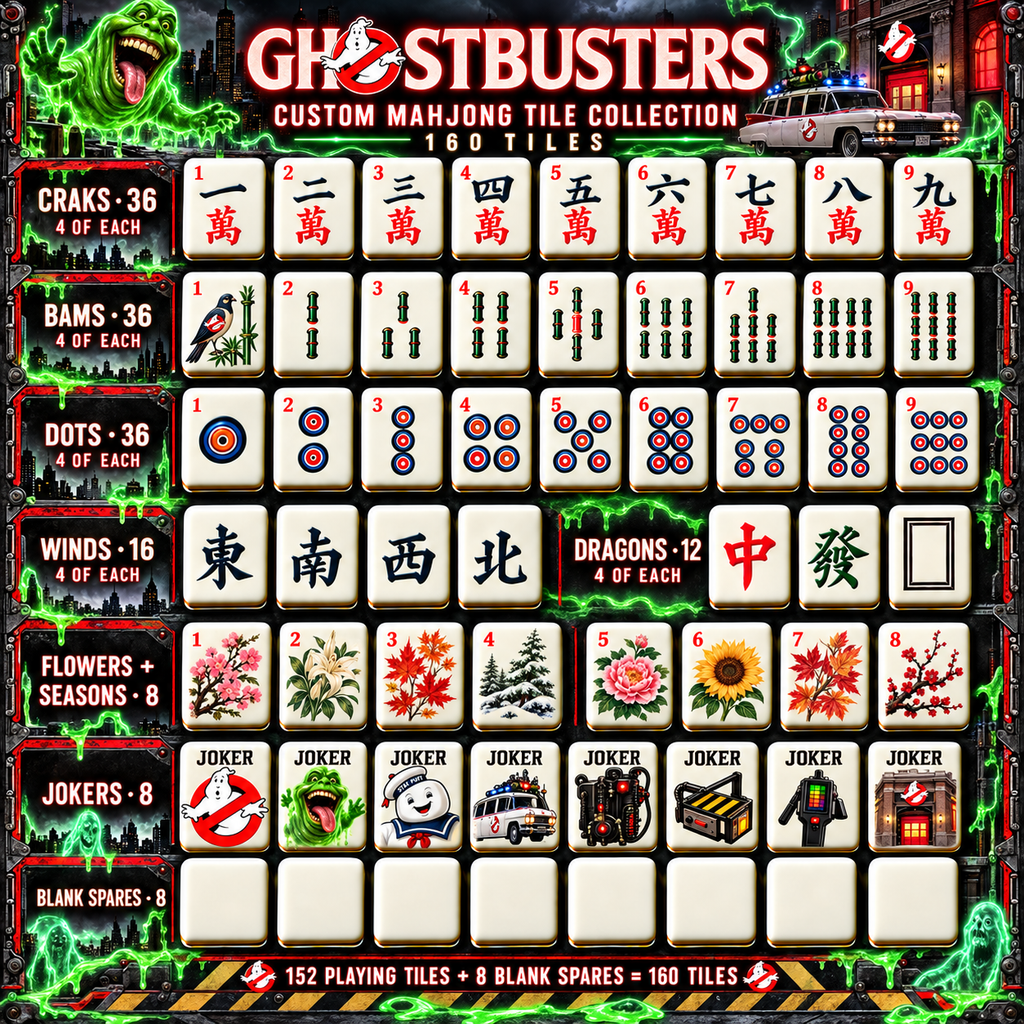 GHBS Premium Mahjong Set – Game Night Edition PNPA