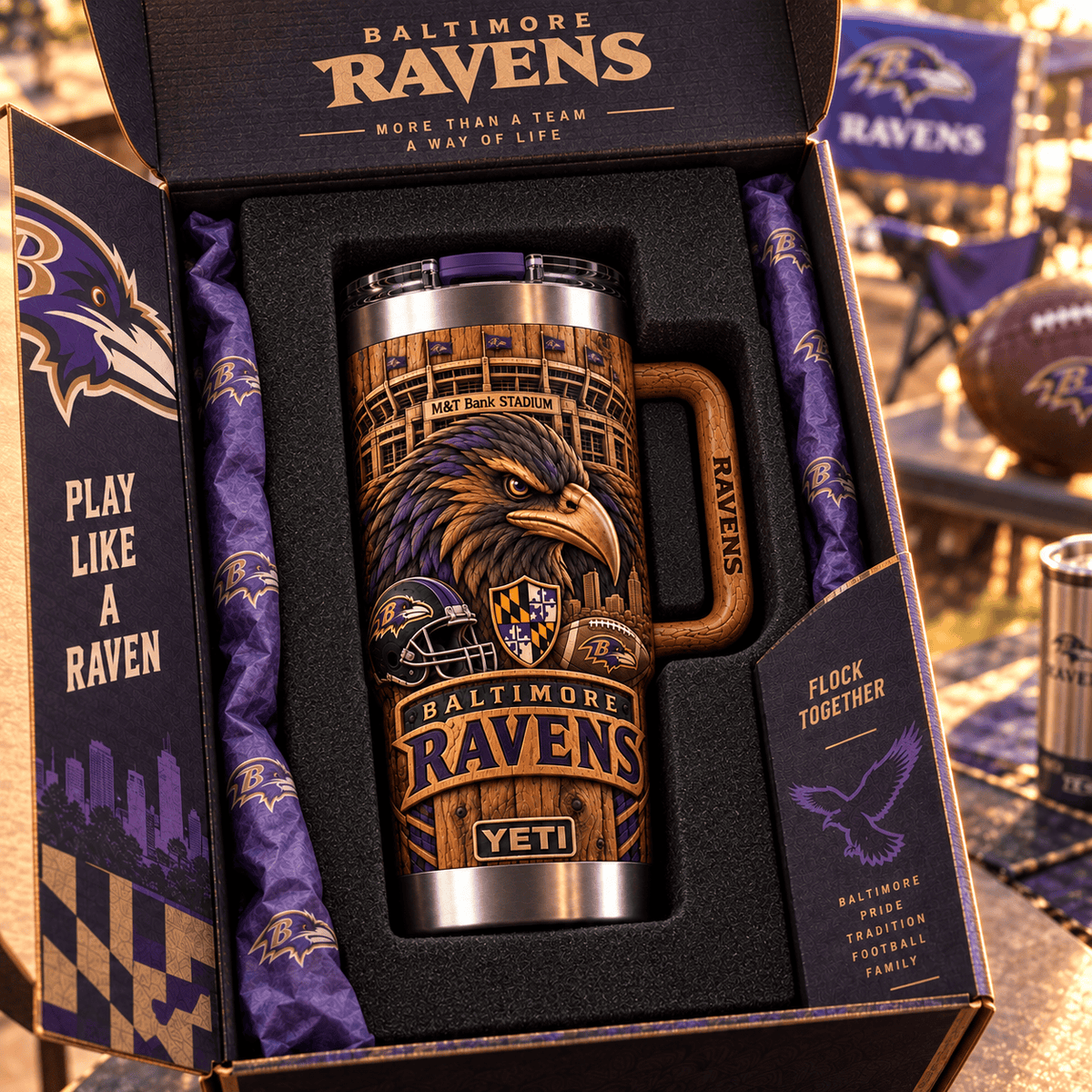BTR 40oz Woodgrain Relief Tumbler NTTB