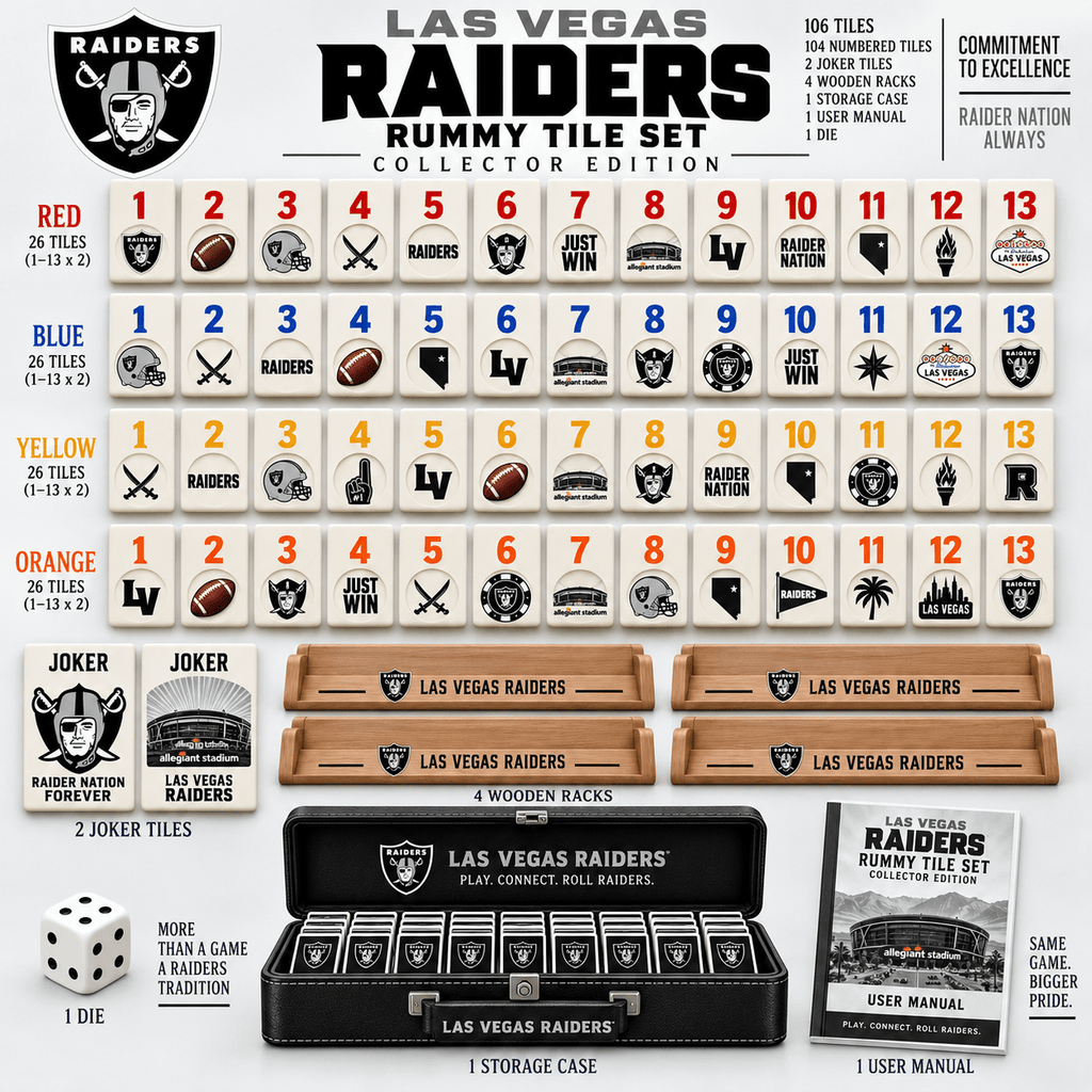 LVR Premium Rummy Tile Set TTNL