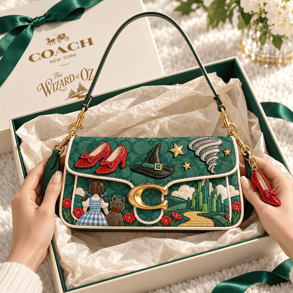 Premium TWOZ Coach Shoulder Cross With Charm NPL