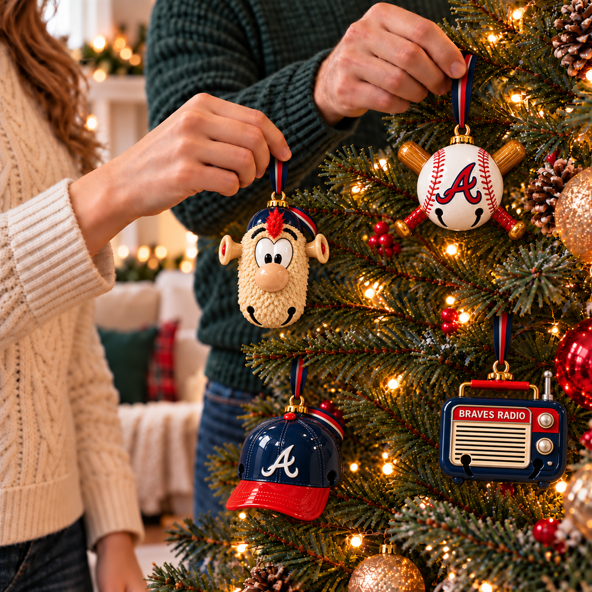 Premium ALB Christmas Bell Ornament TTMH