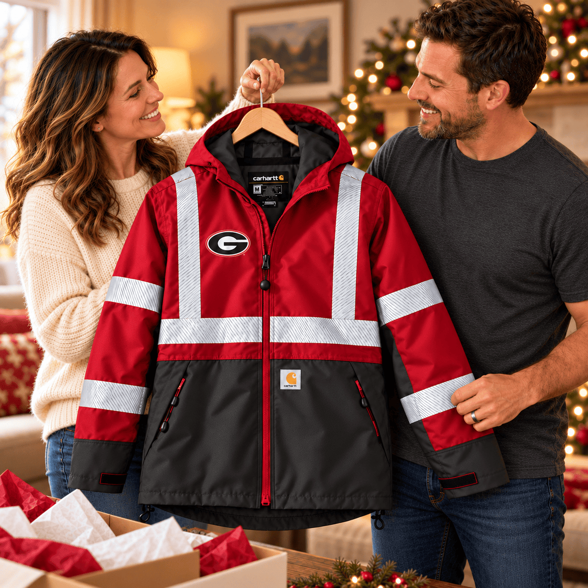 GGBD Custom Reflective Workwear Jacket PNPA
