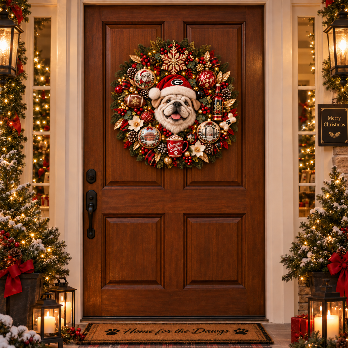 GGBD Premium Christmas Ornament Wreath NTTB