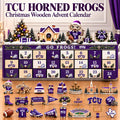 Premium TCU Christmas Wooden Advent Calendar PVNA