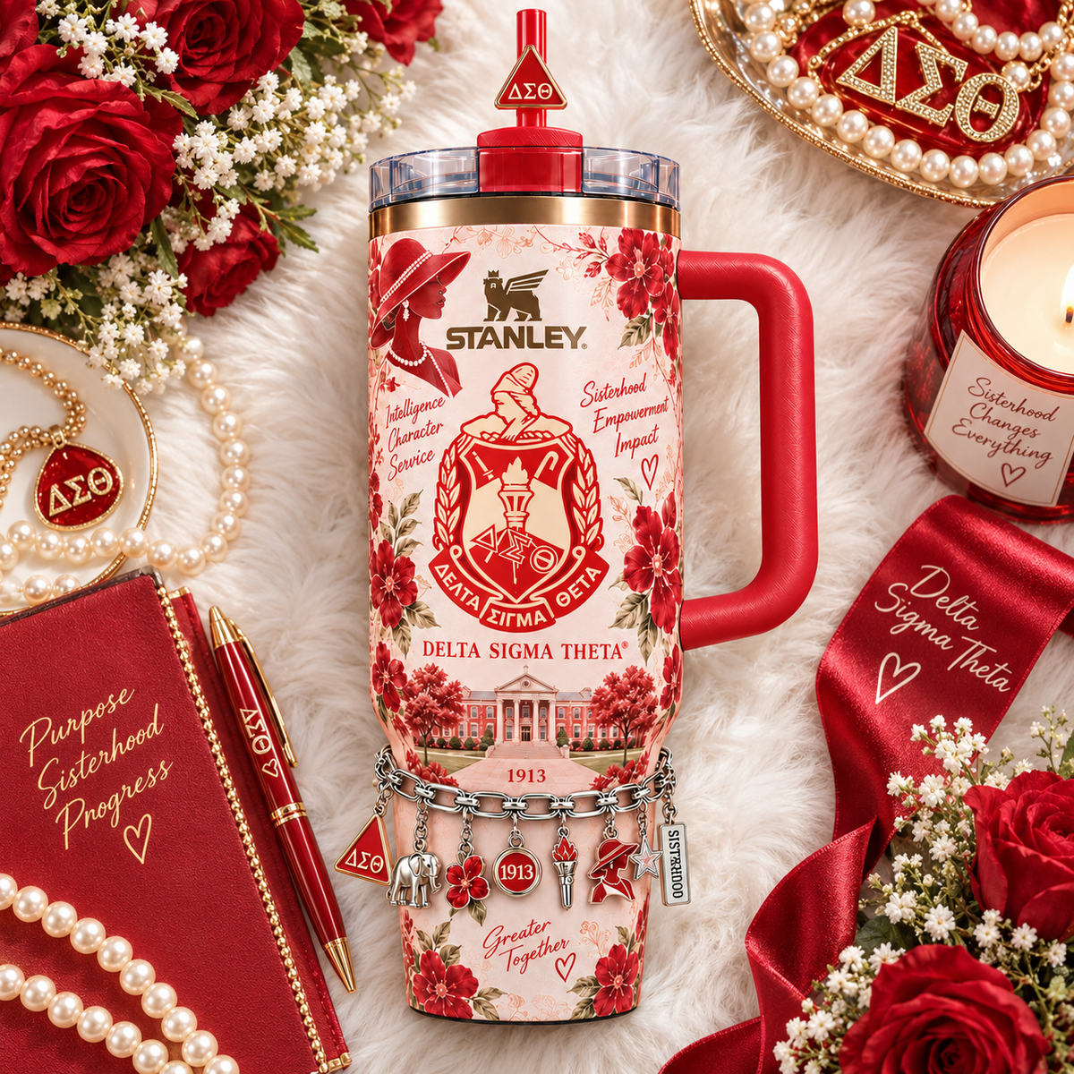 DST Luxury Tumbler Charm Bracelet TTNL