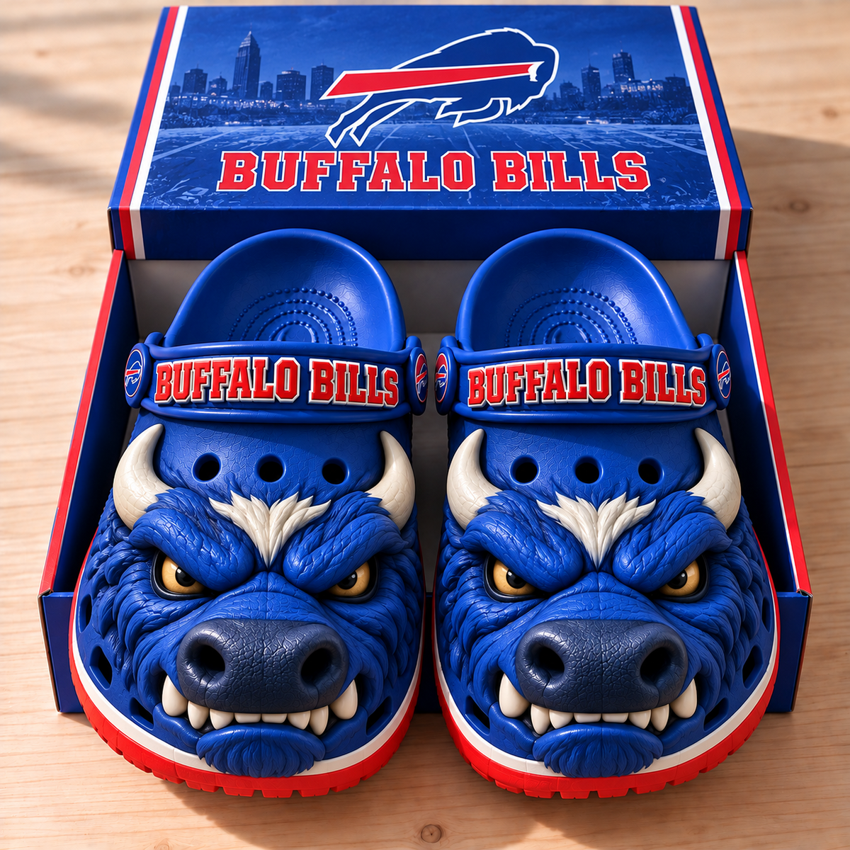 BFBL Premium FIERCE 3D MASCOT CLOGS HQH