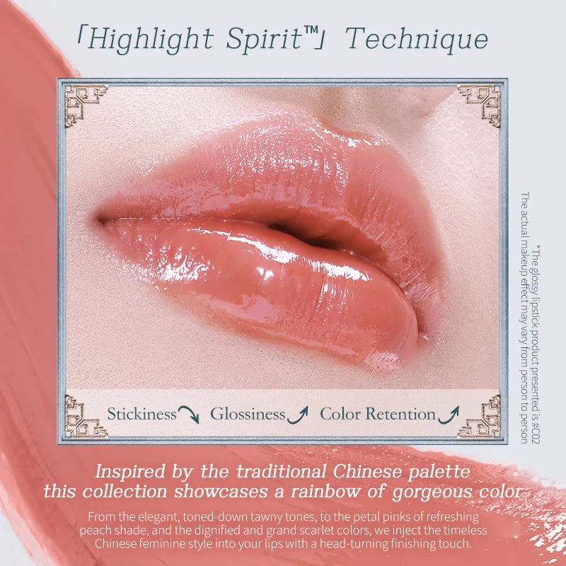 Flower Knows Butterfly Cloud Collar Collection  Glossy Lipstick High shine hydrating non-greasy 3.5g