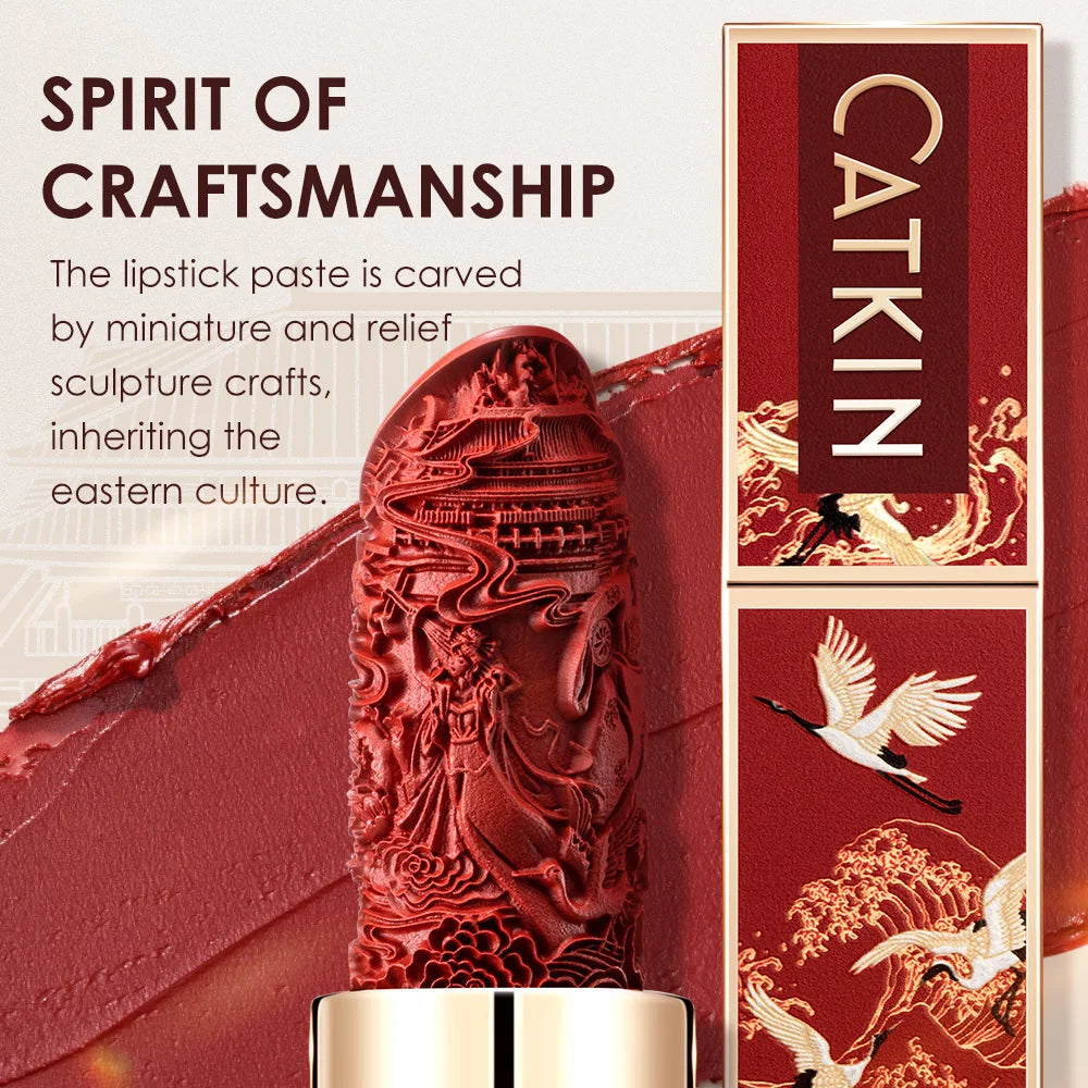 CATKIN Matte Lipstick 3PCS SET With Gift Box, Long Lasting Lightweight Soft and Ultra Hydrating Lipsticks