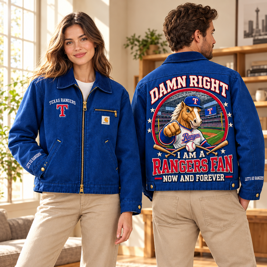 Texas Rangers Shirts Embroidered Detroit Jacket