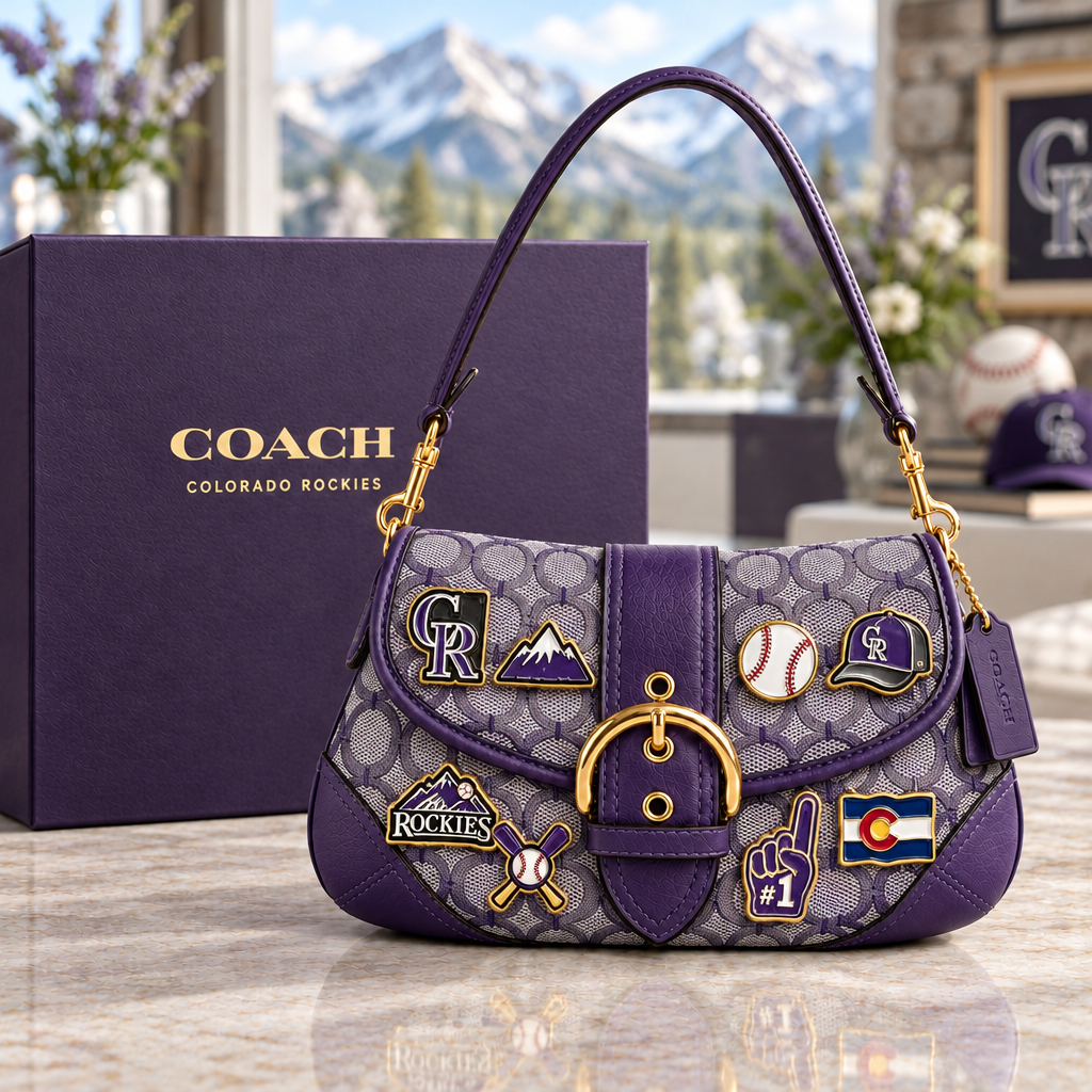 Colorado Rockies Soho Bag With Charm