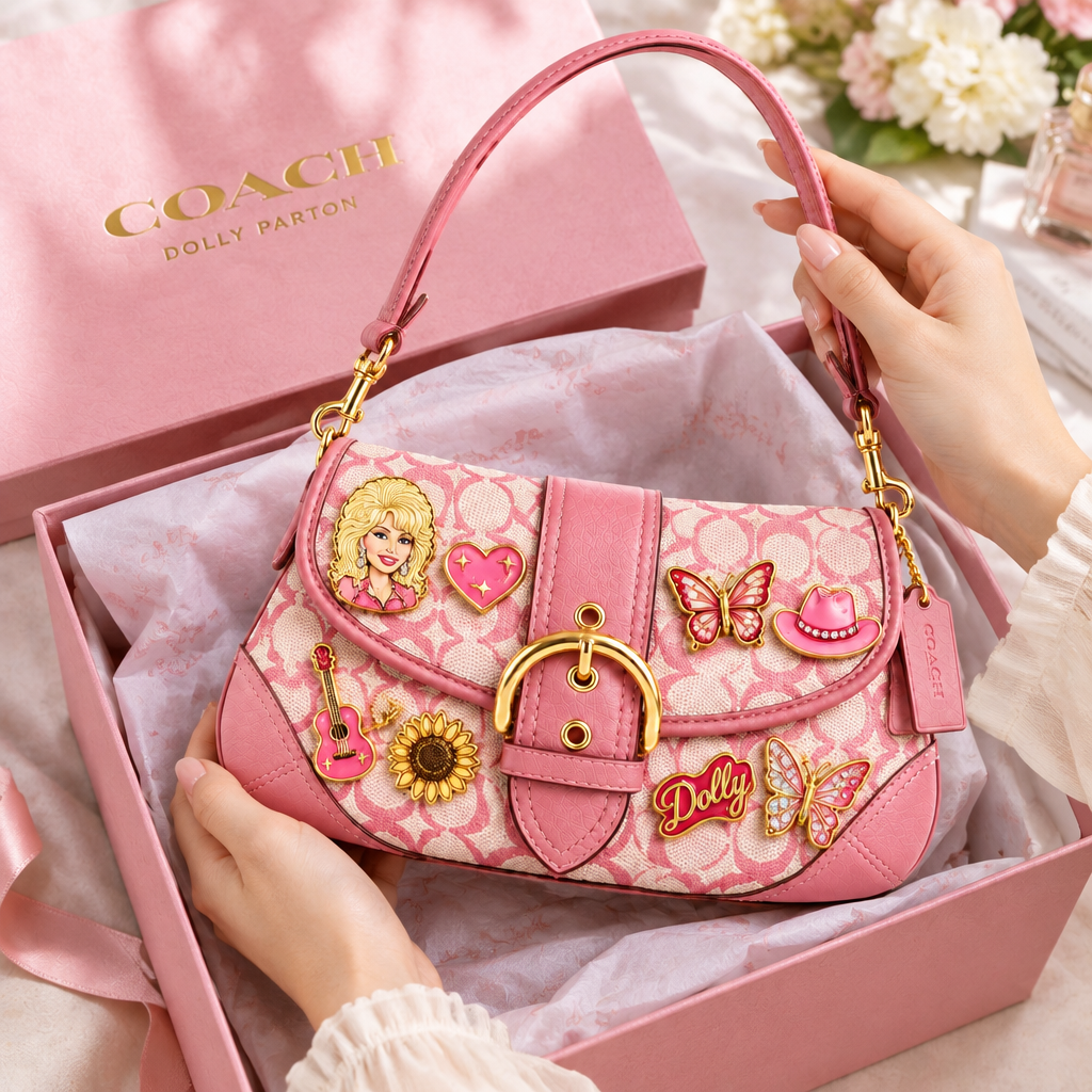 Dolly Parton Soho Bag With Charm