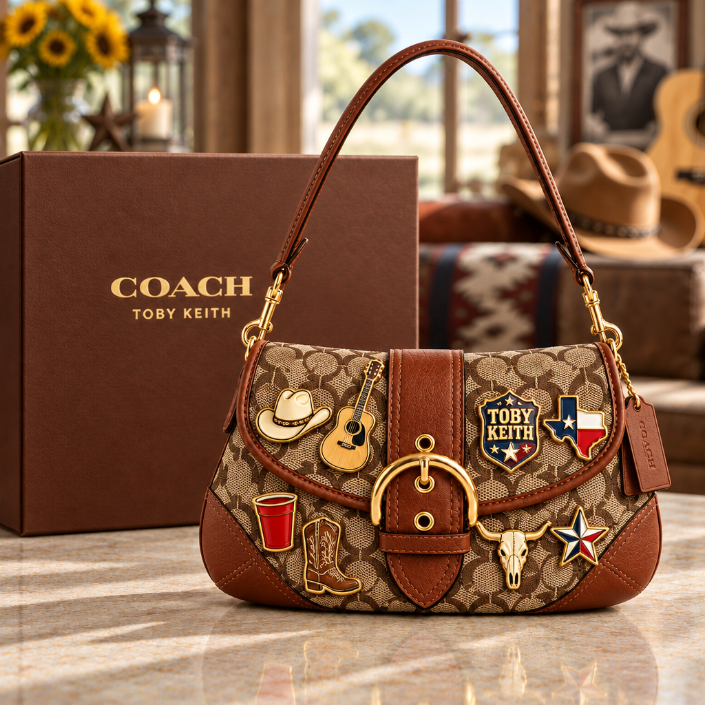 Toby Keith Soho Bag With Charm