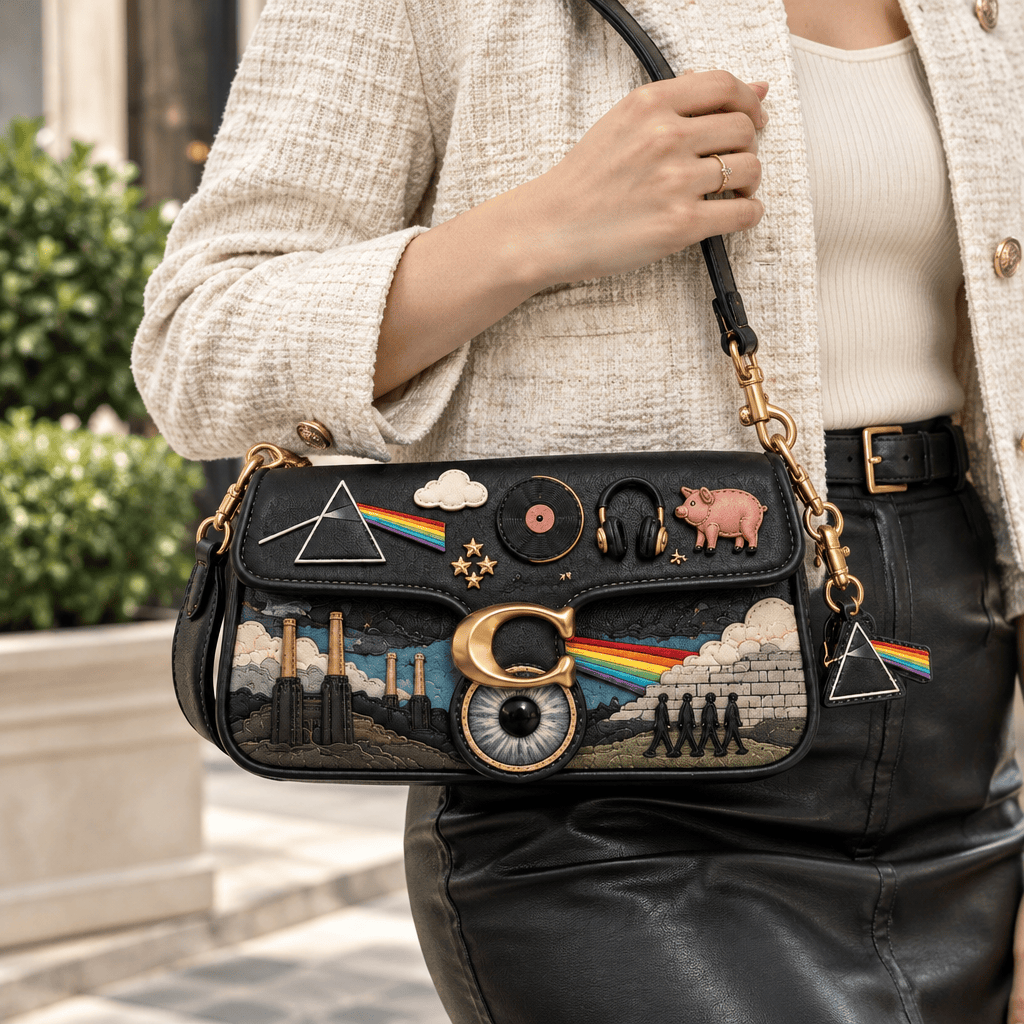Premium PFD Coach Shoulder Cross With Charm LNTH